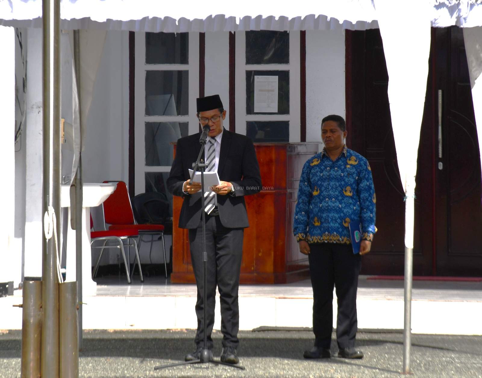 PEMDA MBD GELAR UPACARA PERINGATAN HARI OTONOMI DAERAH KE XXVIII 